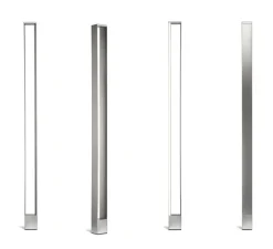 Lampadaire, Tru, titan, LED, 2700K, 4080lm + 2660lm, L12cm, H185cm - Nemo Lighting