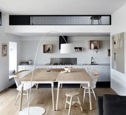 Lampadaire, Twiggy, blanc, dimmable, L60cm, H195cm - Foscarini