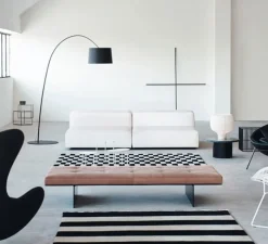 Lampadaire, Twiggy, noir ,dimmable, L60cm, H195cm - Foscarini