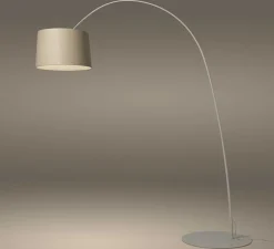 Lampadaire, Twiggy Wood, greige, LED, 2700K, 3840lm, L170-200cm, H212-228cm - Foscarini