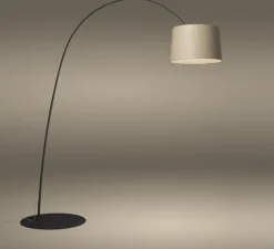 Lampadaire, Twiggy Wood, noir, LED, 2700K, 3840lm, L170-200cm, H212-228cm - Foscarini