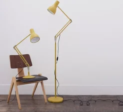 Lampadaire, Type 75, jaune, ochre, mat, MARGARET HOWELL, H154cm - ANGLEPOISE