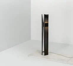Lampadaire, Vector, noir, LED, dim, 2700K, L22cm, H120cm - A-N-D
