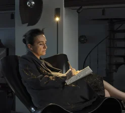 Lampadaire, Vision 20/20, noir, LED, 2700K, 390lm, Ø30,7cm, H137cm - DCW éditions Paris