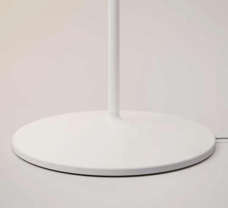 Lampadaire, Volum Long 42, blanc brillant, Ø42cm, H152cm - Lodes