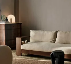 Lampadaire, Vuelta, blanc, LED, dim, 2700K, 265 lm, L40cm, H36cm - Ferm Living