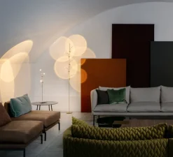 Lampadaire, Wa Wa, laiton, LED, dim, 2700K, 700 lm, L16cm, H190cm - Catellani & Smith