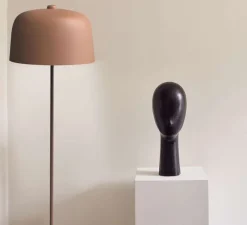 Lampadaire, Zile, rouge brique, Ø40cm, H171cm - Luceplan