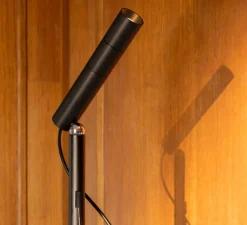 Lampadaire-liseuse, Type Reading, noir, LED, dim, 3000K, 466 lm, L26cm, H140cm - Nemo Lighting