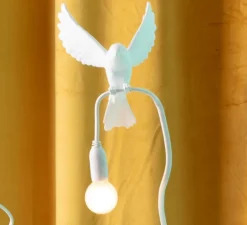 Lampe à pince, Sparrow Clamp Landing, blanc, L10cm, H10cm - Seletti