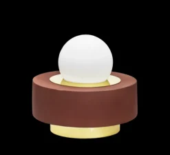 Lampe à poser, 1.02, Brique, LED, Ø27cm, H24cm - HAOS