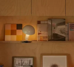 Lampe à poser à pince, Bela, blanc, Ø14,6cm, H24cm - Faro