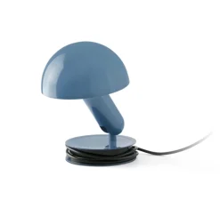 Lampe à poser à pince, Bela, bleu, Ø14,6cm, H24cm - Faro