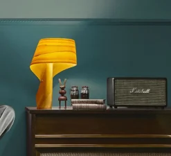 Lampe à poser, Air, jaune, H49cm - LZF