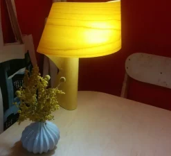 Lampe à poser, Air, jaune, H49cm - LZF