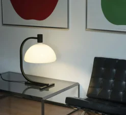 Lampe à poser, Albini AM/AS, AS1C, blanc et noir, L40cm, H64cm - Nemo Lighting