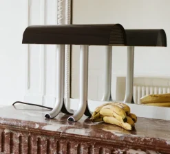 Lampe à poser, Anagram, noir métallisé, L36,5cm, H32,5cm - HAY