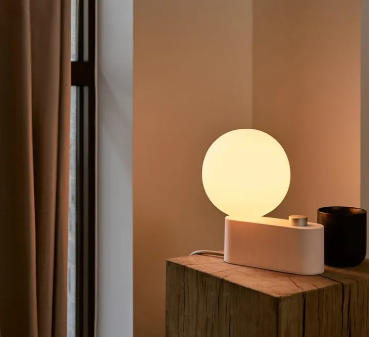 Lampe à poser, Applique murale, Alumina, blossom, L22cm, H24cm - Tala