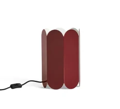 Lampe à poser, Arcs, rouge auburn, Ø20cm, H30cm - Hay
