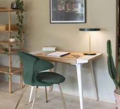 Lampe à poser, Asteria, vert foret, LED, 3000K, 600lm, Ø31cm, H41,5cm - Umage