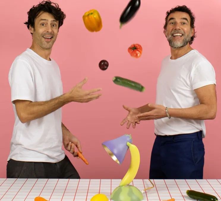 Lampe à poser, Aubergine, Vitamin, violet, L23cm, H31cm - Seletti