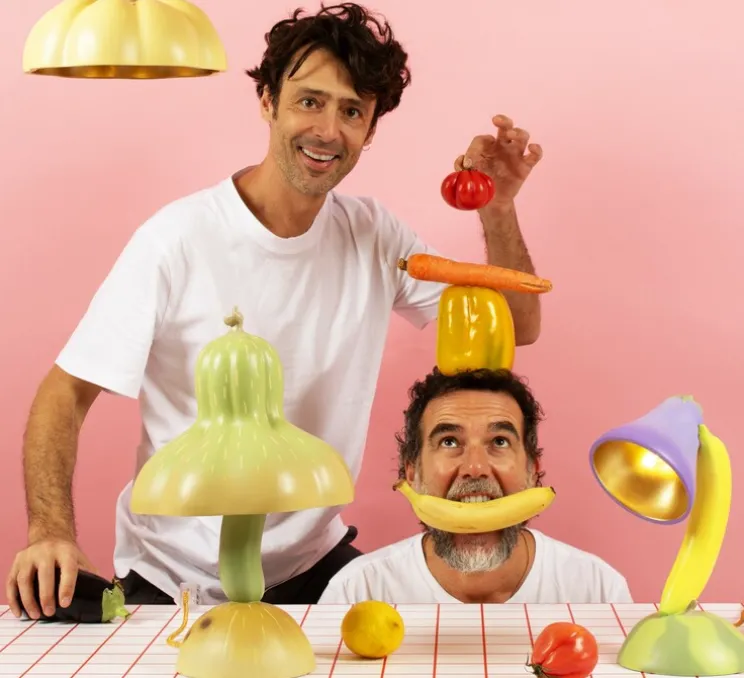 Lampe à poser, Aubergine, Vitamin, violet, L23cm, H31cm - Seletti