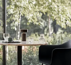 Lampe à poser, Baladeuse, Column , bronze, IP44, LED, dim, 2700K, 150 lm, Ø12cm, H17,6cm - Audo Copenhagen