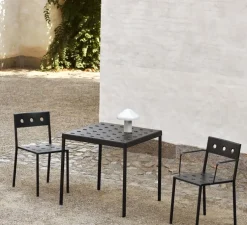 Lampe à poser, Baladeuse d'extérieur, Pao, Blanc crème, IP44, LED, 2800K, 220lm, Ø23cm, H23cm - HAY