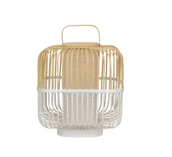 Lampe à poser, Bamboo Square M, blanc, Ø43cm, H56cm - Forestier