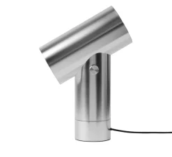 Lampe à poser, Beam, aluminium poli, LED, dim, 2700K, 90-1000 lm, L31,8cm, H45,4cm - Muuto