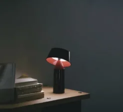 Lampe à poser, Bicoca, LED, dimmable, rouge, H22,5cm - Marset