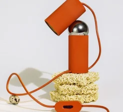 Lampe à poser, Bilboquet, orange, L5,95cm, H20,3cm - Flos