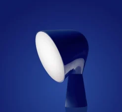 Lampe à poser, Binic, bleu, Ø22cm, H24cm - Foscarini