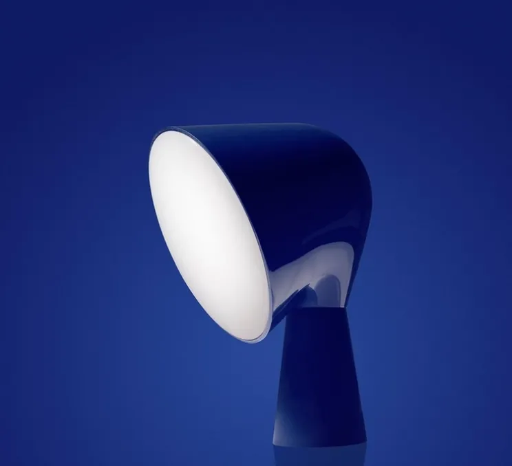 Lampe à poser, Binic, bleu, Ø22cm, H24cm - Foscarini