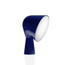 Lampe à poser, Binic, bleu, Ø22cm, H24cm - Foscarini