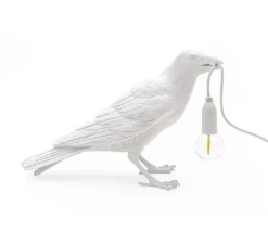 Lampe à poser, Bird Lamp Waiting Indoor, blanc, L29,5cm, H12cm - Seletti
