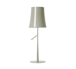 Lampe à poser, Birdie Piccola, gris, L19cm, H49cm - Foscarini