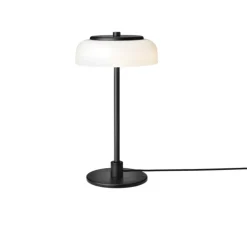 Lampe à poser, Blossi small, noir, opal, LED, dim, 2700K, 463 lm, Ø17cm, H33cm - Nuura