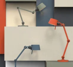 Lampe à poser, Bolt petit, vert, laiton, L57cm, H29cm - TONONE