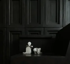 Lampe à poser, Brick Low, Marbre blanc, L14cm, H7,5cm - 101 Copenhagen