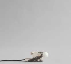 Lampe à poser, Brick Low, Marbre blanc, L14cm, H7,5cm - 101 Copenhagen