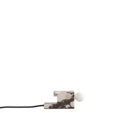 Lampe à poser, Brick Low, Marbre blanc, L14cm, H7,5cm - 101 Copenhagen