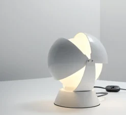 Lampe à poser, Buonanotte, blanc, Ø17,6cm, H19,3cm - Stilnovo