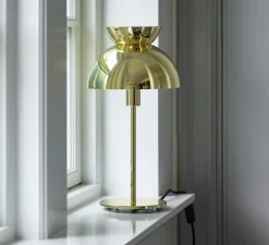 Lampe à poser, Butterfly, laiton, Ø21cm, H40cm - Frandsen