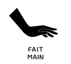 Lampe à poser, CELESTE, Brun cognac, L28cm, H38cm - JURIE & JARRE