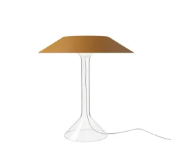 Lampe à poser, Chapeaux M, ocre, LED, dim, 2700K, 900 lm, Ø44cm, H47cm - Foscarini