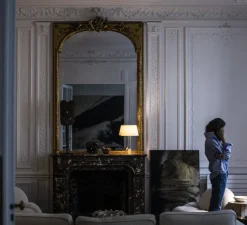 Lampe à poser, Chapeaux V, blanc, LED, dim, 2700K, 900 lm, Ø29cm, H47cm - Foscarini