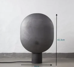 Lampe à poser, Clam, oxydé, L30cm, H43,5cm - 101 Copenhagen