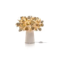 Lampe à poser, Clizia Mama Non Mama, blanc, or, Ø27cm, H25cm - Slamp