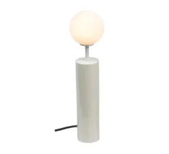 Lampe à poser, Co large, blanc brillant, Ø8cm, H53,5cm - CVL